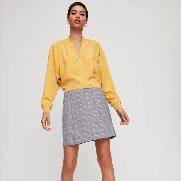 Oak and Fort A-Line Mini Skirt - Picture 1 of 5